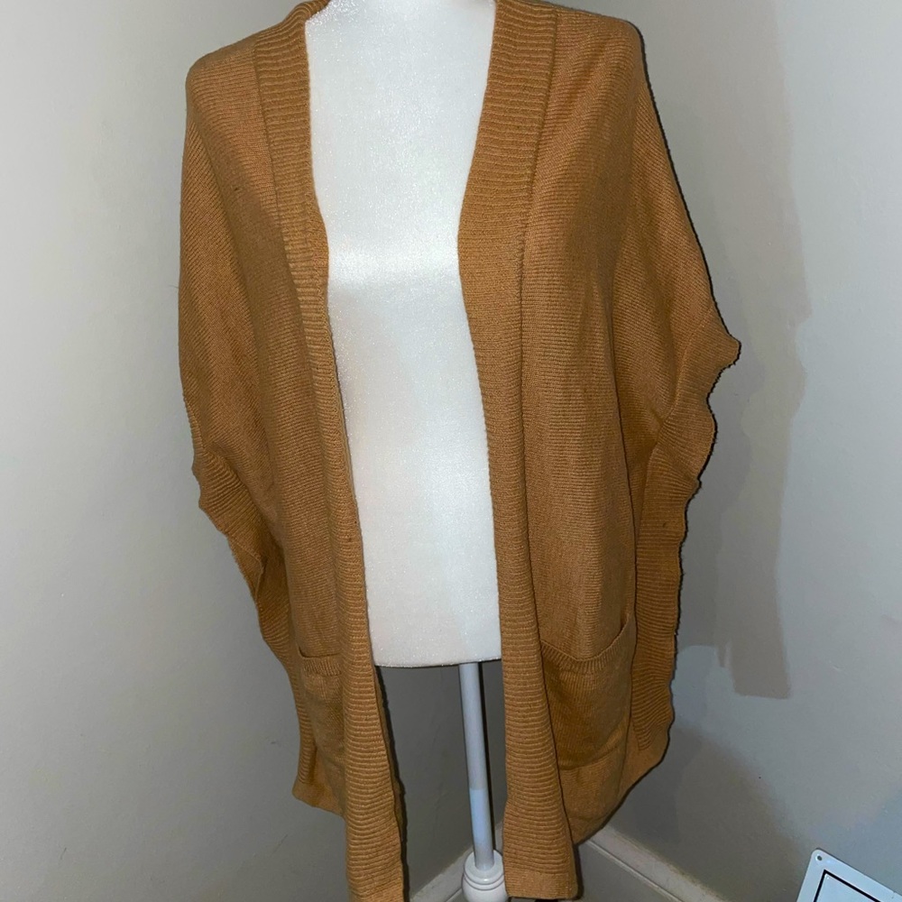 Rust Orange Cardigan
